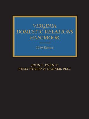 cover image of Virginia Domestic Relations Handbook